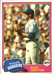 1981 Topps Baseball Cards      565     Burt Hooton